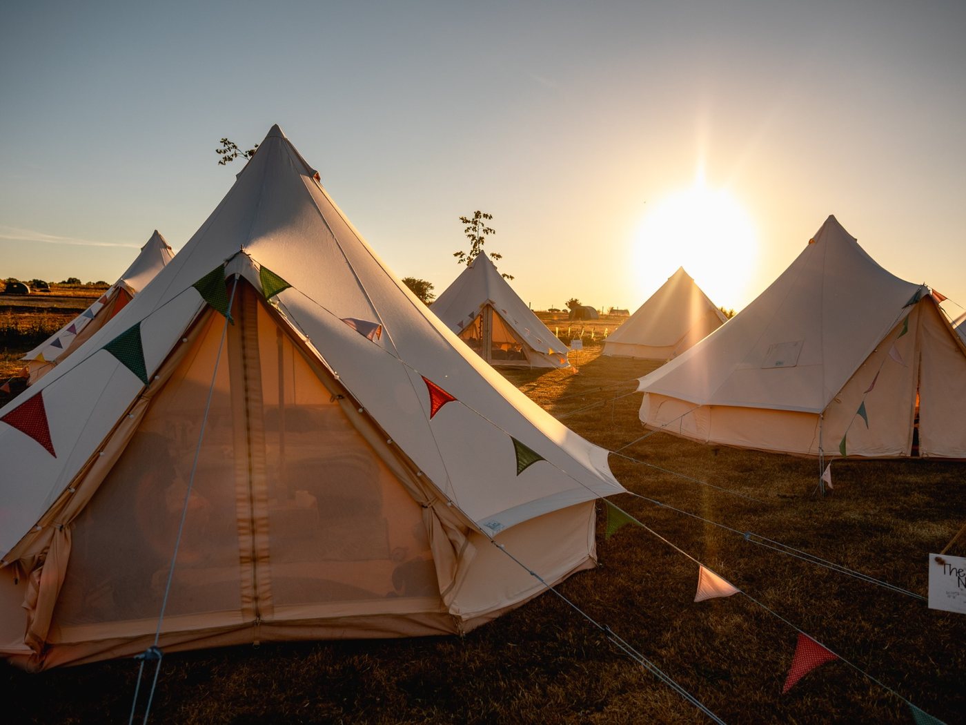 Bell tent details and styling